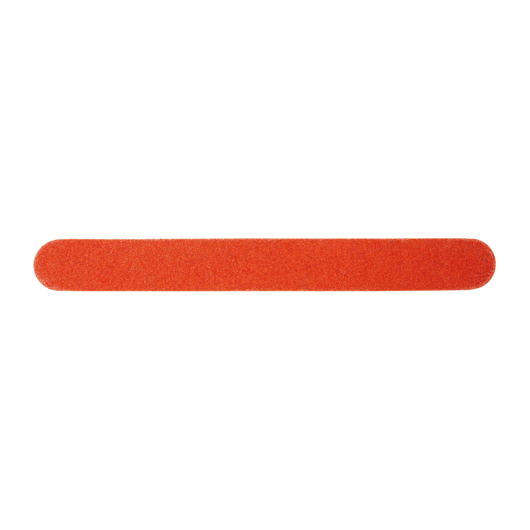 Sandblattfeile Orange 17 cm Grit 100/100 - 10 St.