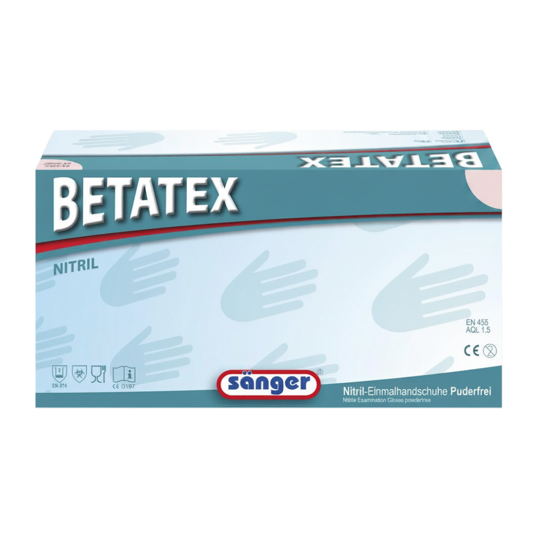 Nitrilhandschuhe Betatex Weiss 150 St.