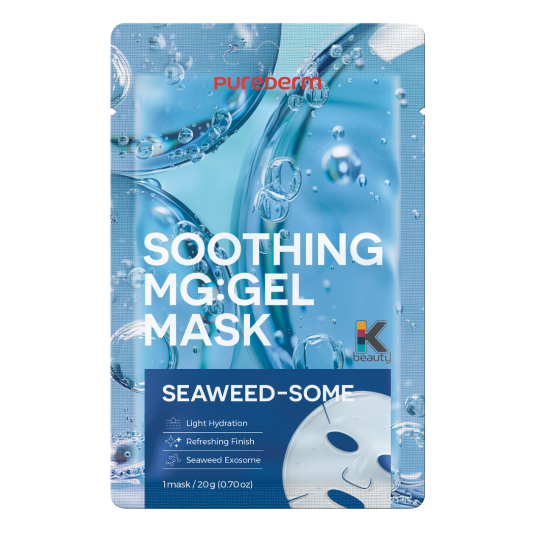 PureDerm skin soothing MG:gel Mask "Seaweed-exosome" 20g