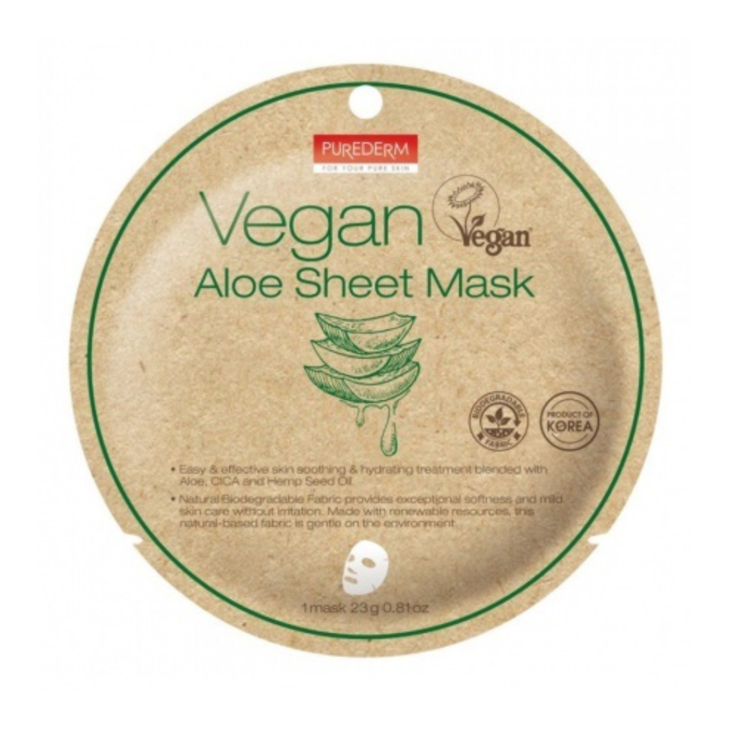 Aloe Vliesmaske 3 in 1 Vegan 23 g