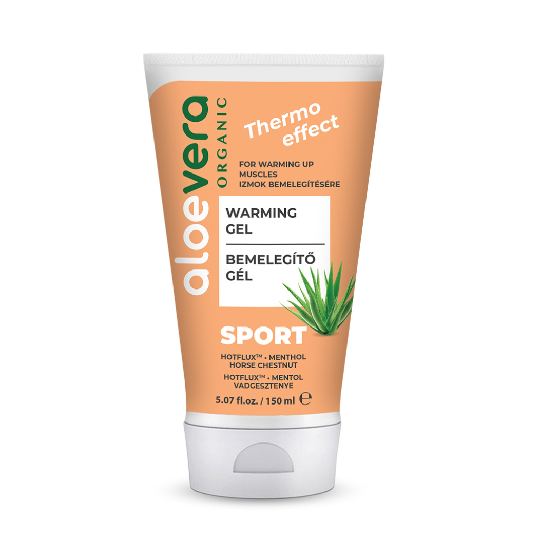 Warming Gel Sport 150 ml Aloe Vera Organic