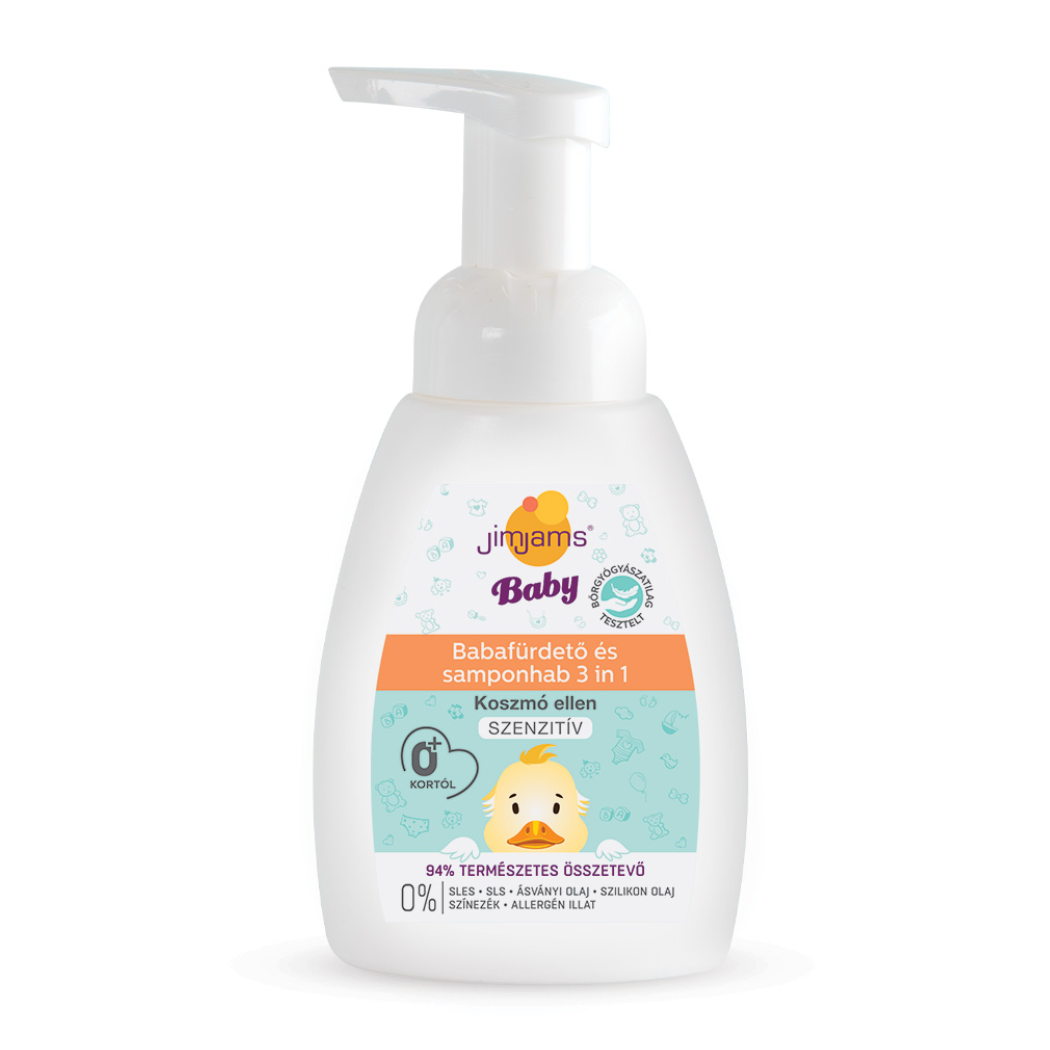 Foaming Bath and Shampoo 3in1 250 ml JimJams