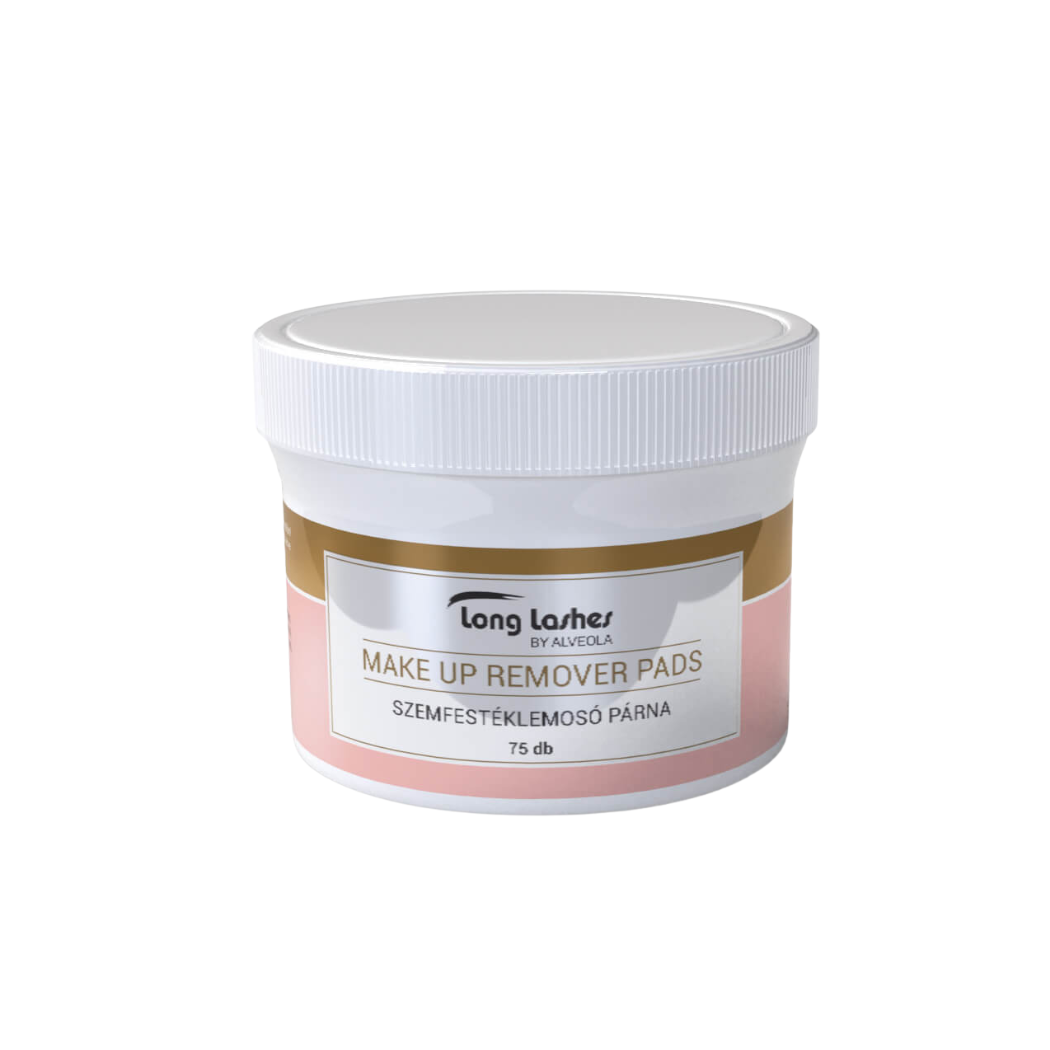Eye Make up Remover Pads 75 Stück Long Lashes