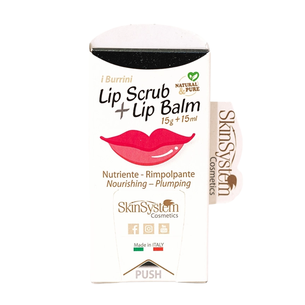 Lip Scrub + Lip Balm 15 ml