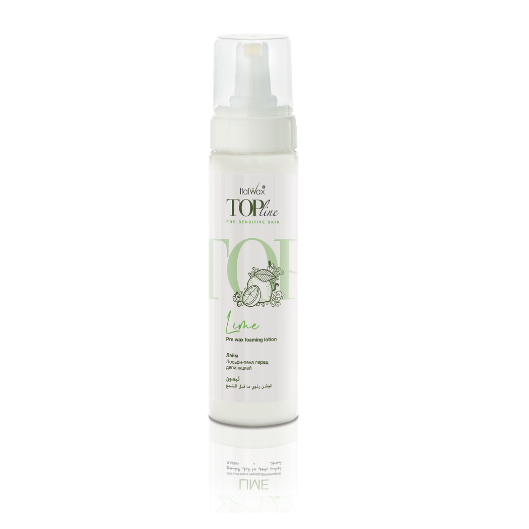 Pre Wax Foaming Lotion Lime Italwax 200 ml