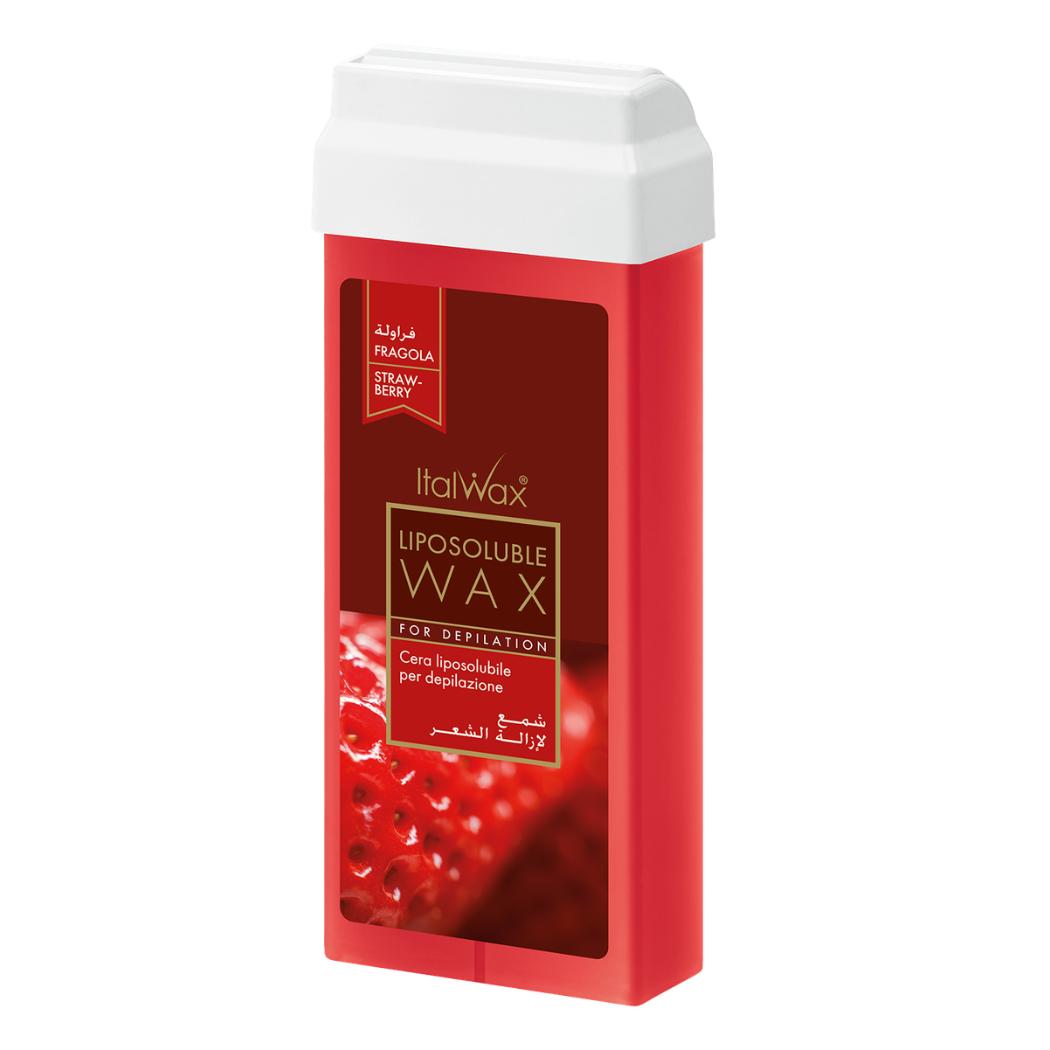 Wachspatrone Strawberry breit Italwax 100 ml