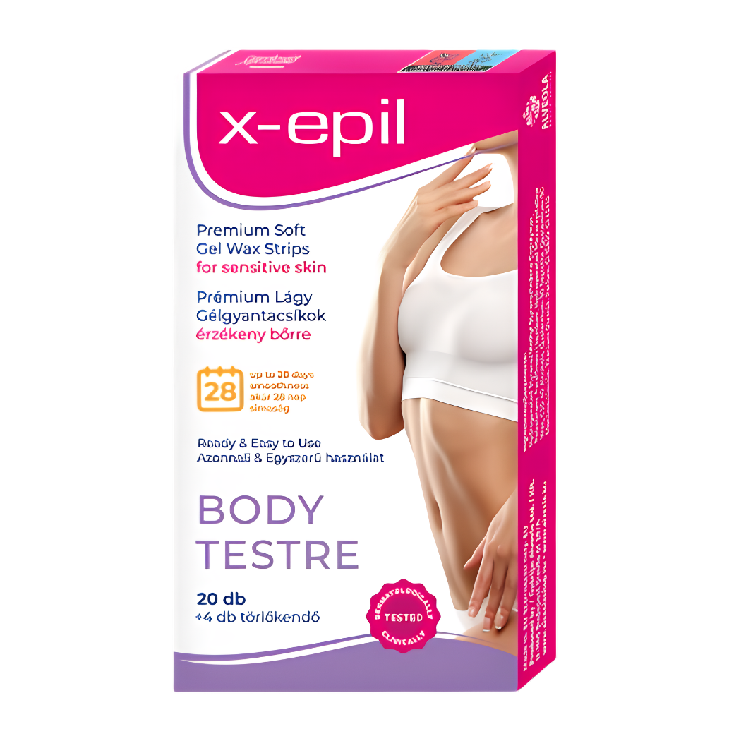 Kaltwachsstreifen Soft Gel Körper 20 St. X-Epil