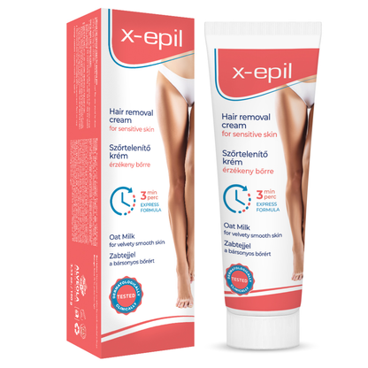 X-Epil Enthaarungscreme mit Hafermilch 100 g X-Epil