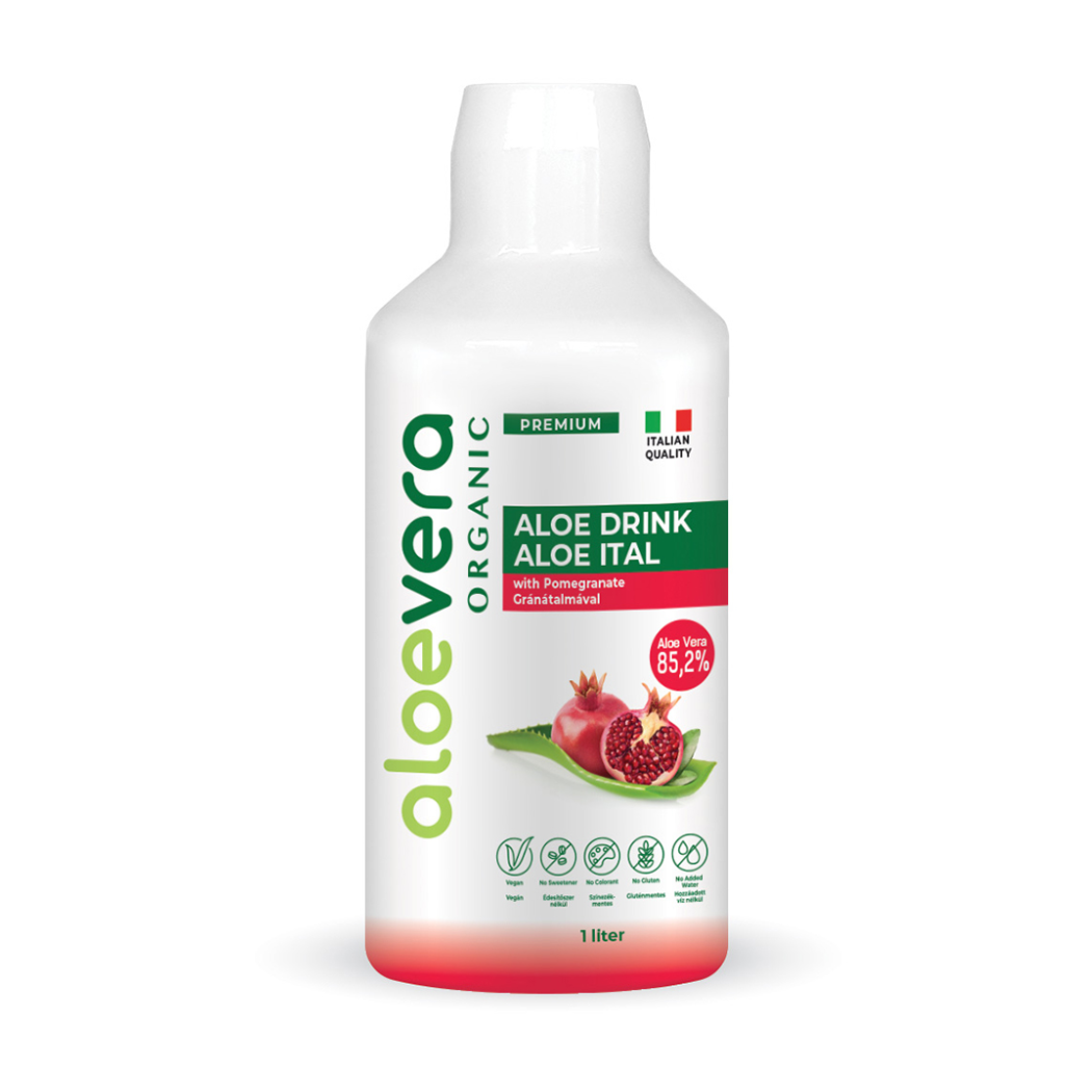 Aloe Vera Premium Drink Granatapfel 1 Liter Bio