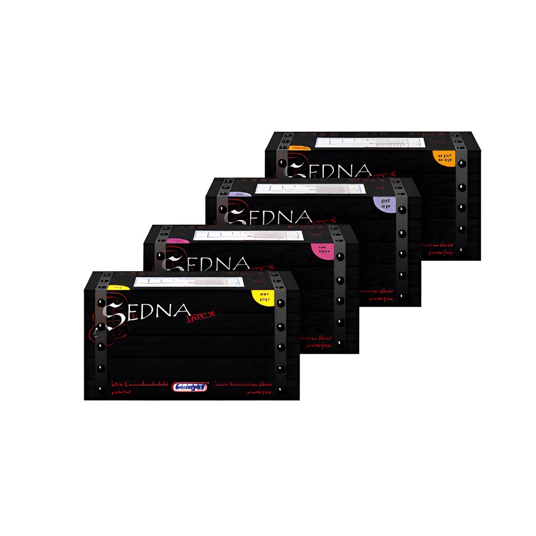 Latexhandschuhe Sedna Schwarz 100 St. puderfrei