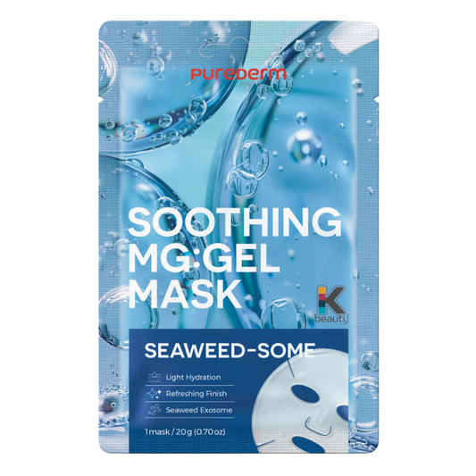 PureDerm skin soothing MG:gel Mask "Seaweed-exosome" 20g