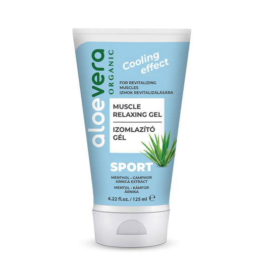 Muscle Relaxing Gel 125 ml Aloe Vera Organic