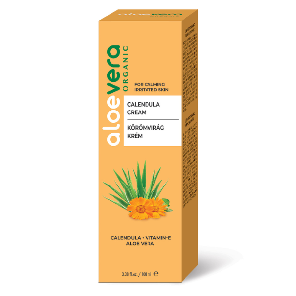Calendula Creme Ringelblume Creme 100 ml Aloe Vera Organic