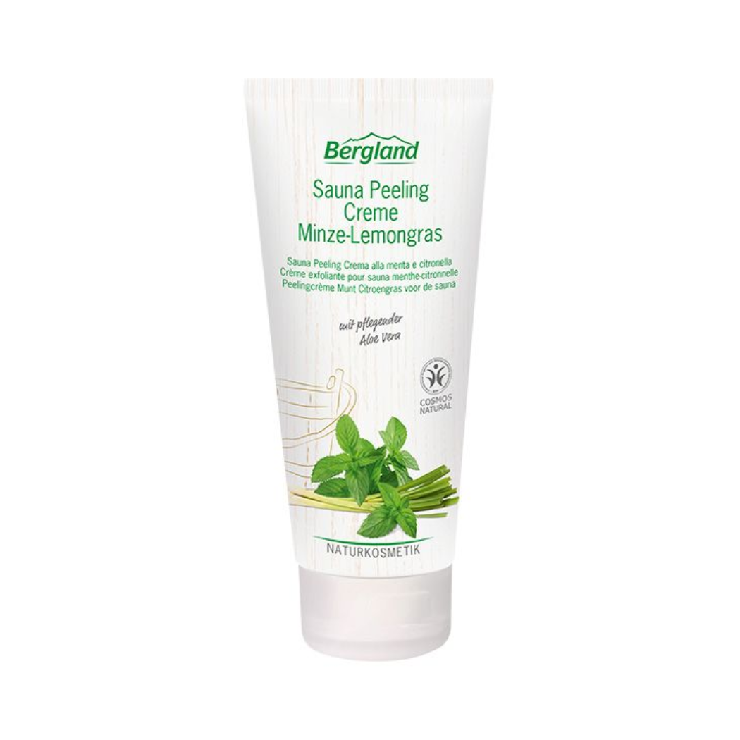 Sauna Peeling Creme Minze-Lemongras 100 ml