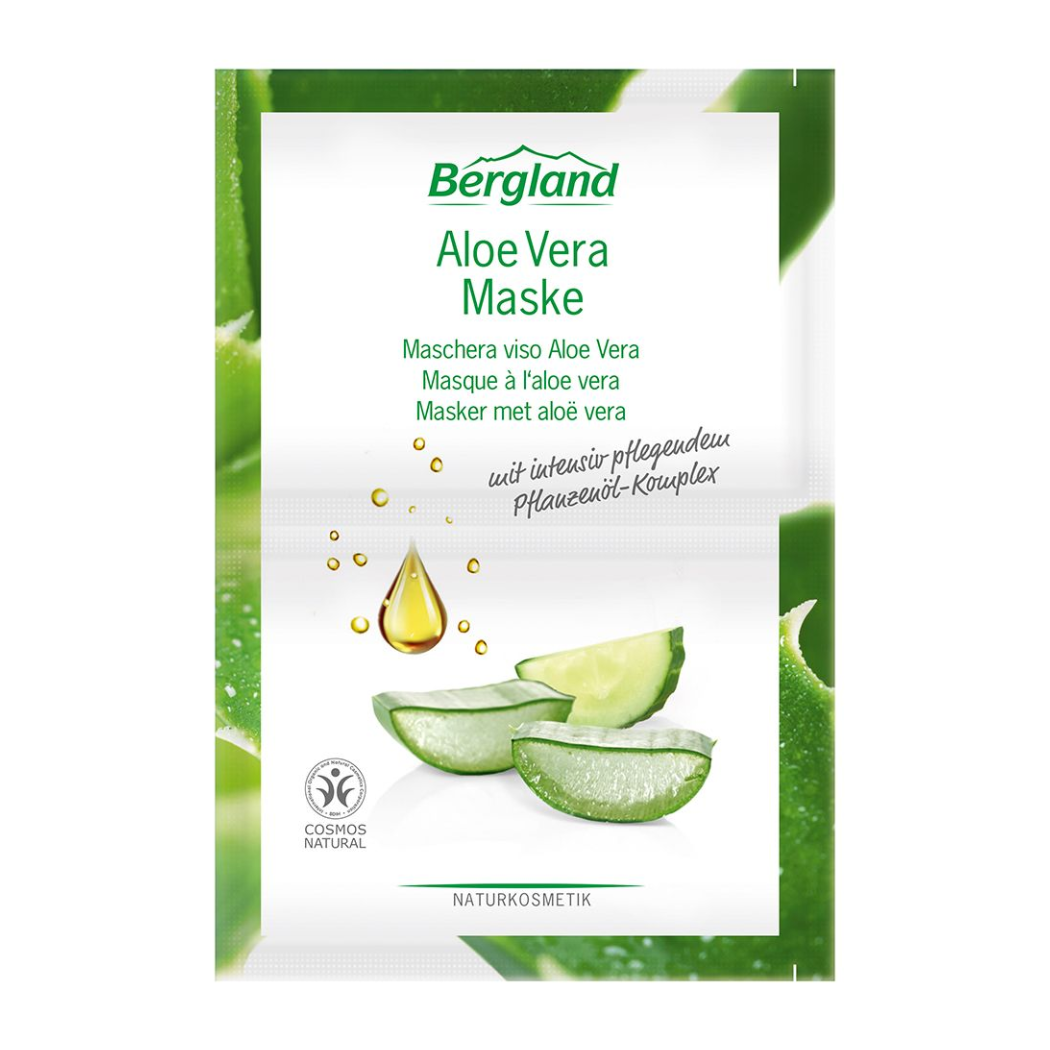 Aloe Vera Maske 12 x 8 ml Bergland