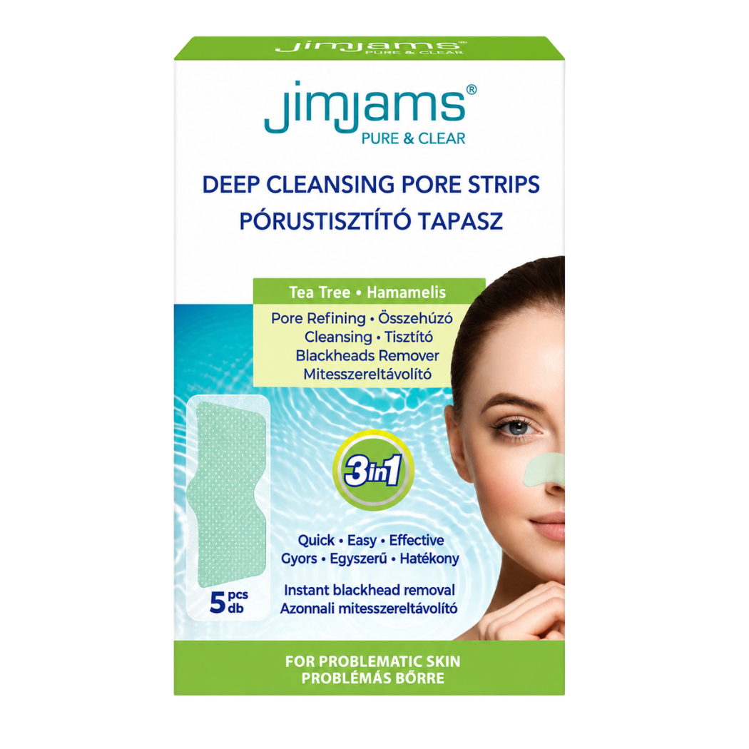 Pure & Clear Deep Cleansing Pore nose strips 5 St. JimJams