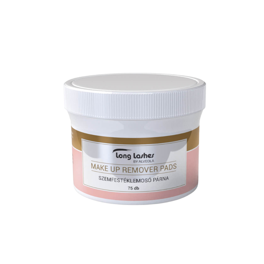 Eye Make up Remover Pads 75 Stück Long Lashes