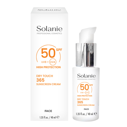 Solanie DryTouch 365 SPF50 High Protection Sunscreen Cream 40 ml