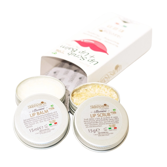 Lip Scrub + Lip Balm 15 ml